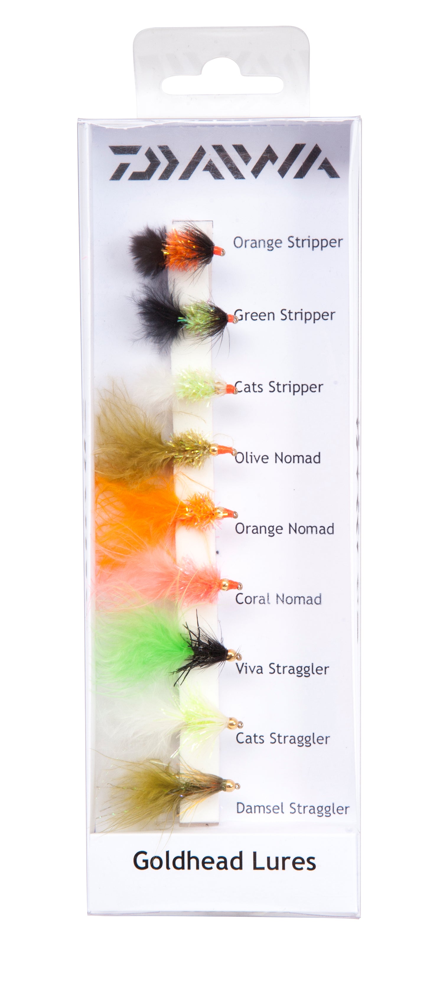 Flugor 9 stycken Goldhead Lures EN STL