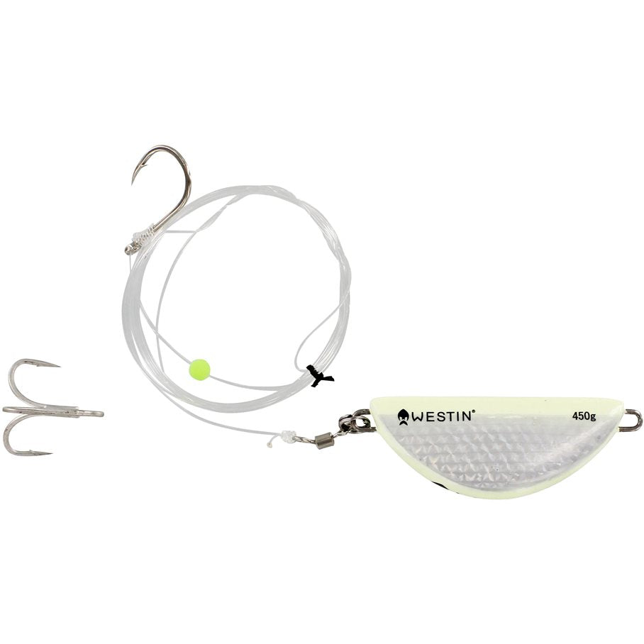 Halibut Anti-Twist Rig Glow  Meteset Hälleflundra GLOW / 350 GRAM