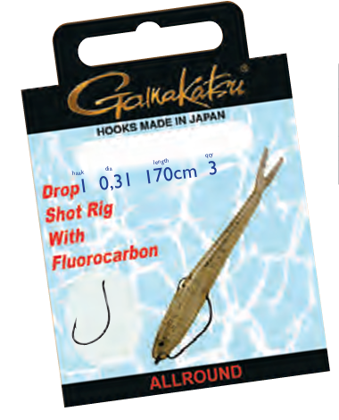 Dropshot Rig 170 cm KROK #2 OCH LINA 0,26 MM
