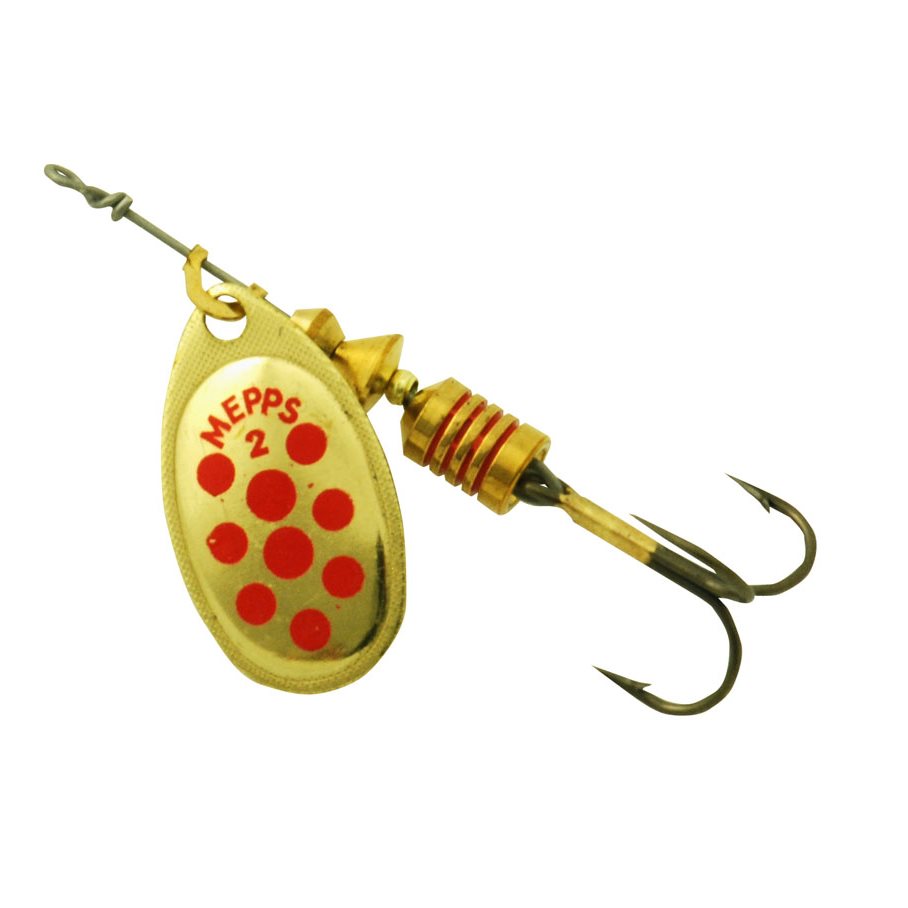 Prickar #1 Spinnare GULD/RÖD / EN STL