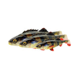 4D Perch Shad 20 cm Gummibete FIRETIGER / EN STL