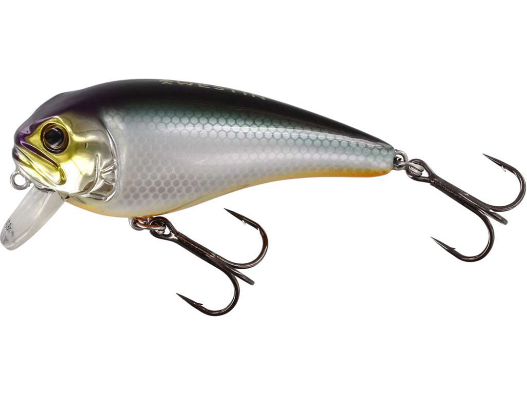 Fatbite Crankbait Floating Wobbler STRIPED REDHEAD / 5,5 CM / 8 GRAM