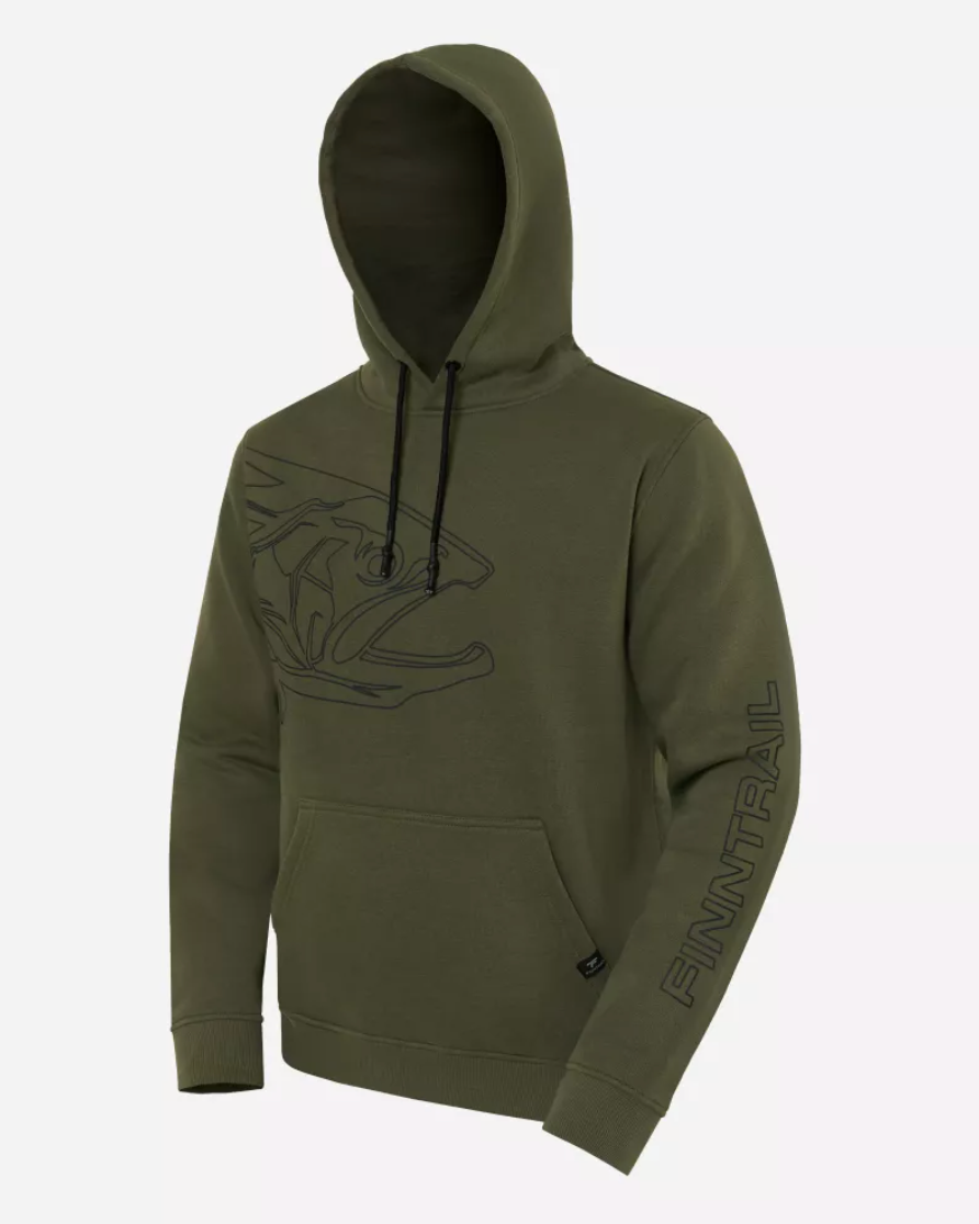 Hoodie Big Fish KHAKI / SMALL