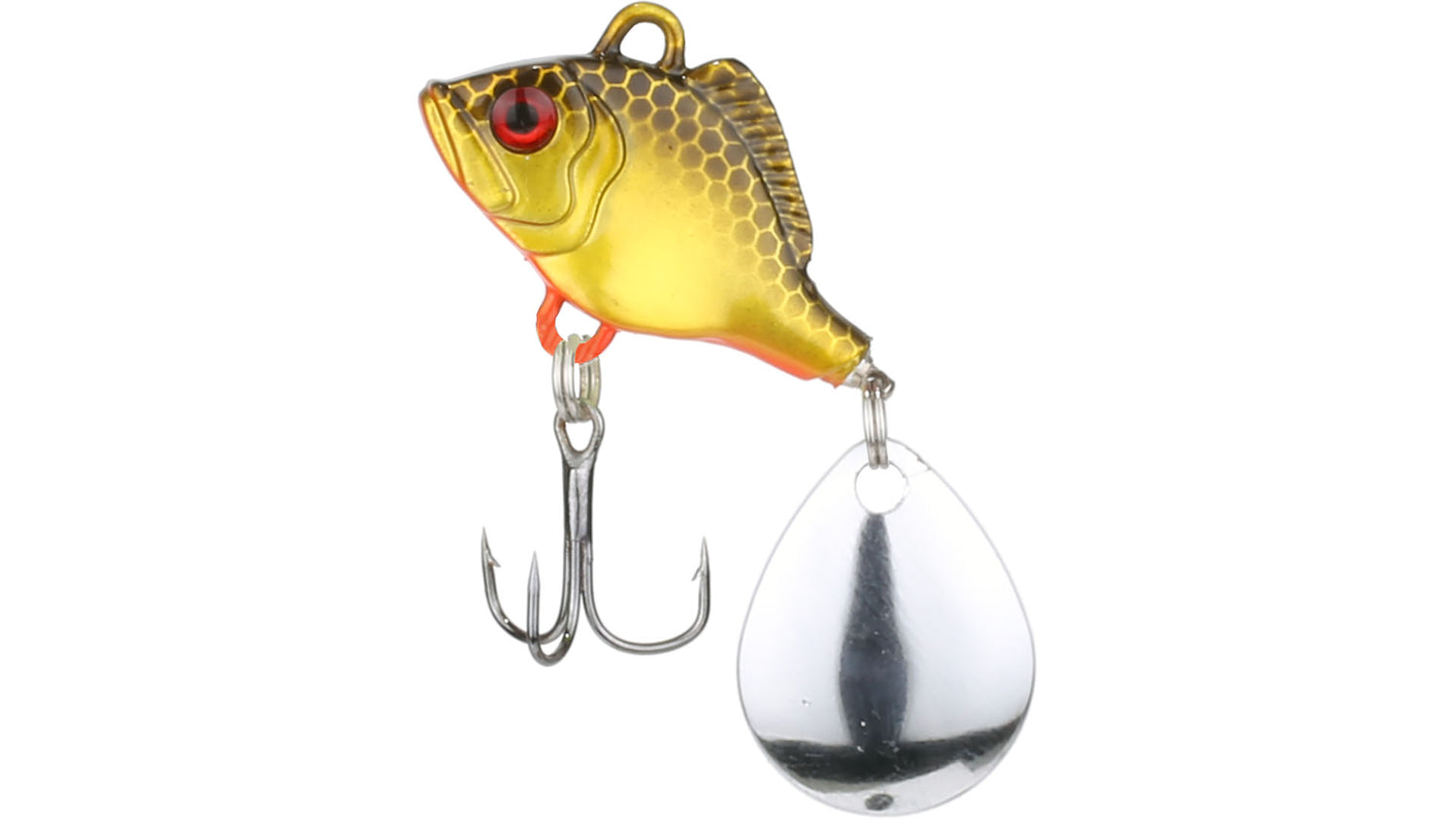 Bruse Tailspinner GUL/RÖD / 11 GRAM