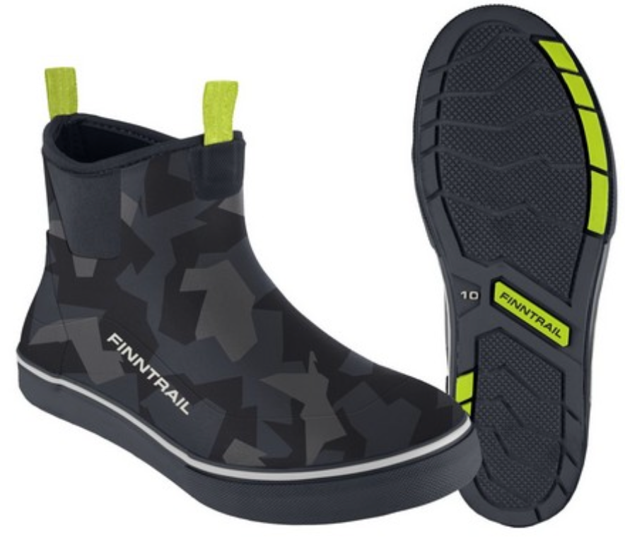 Rubber Boots Deck CAMOSHADDOWBLACK / STRL 38, EUR 5