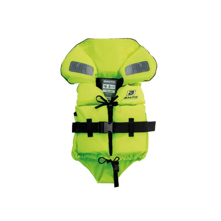 Räddningsväst Split Front 15-30 kg UV-YELLOW / EN STL