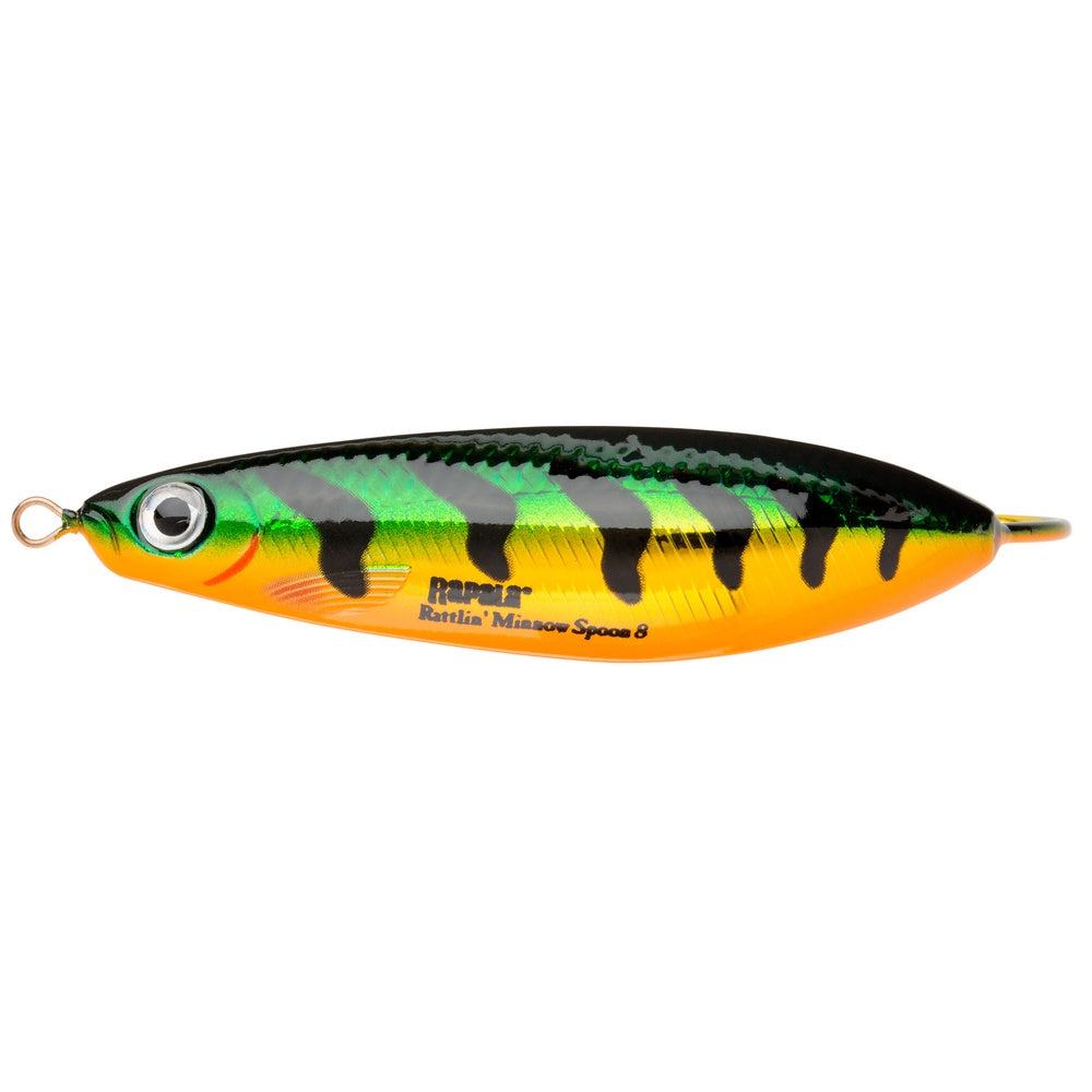 Minnow Spoon Rattlin 8 cm, Vasskyddat bete FLP / 8 CM / 22 GRAM
