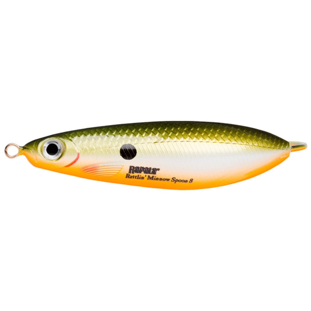 Minnow Spoon Rattlin 8 cm, Vasskyddat bete RFSH / 8 CM / 22 GRAM