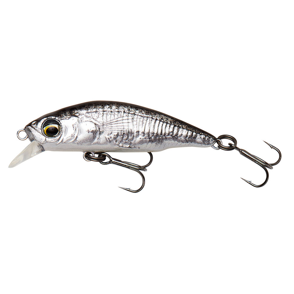 3D Sticklebait Twitch BLACK SILVER / 55 MM / 7 GRAM