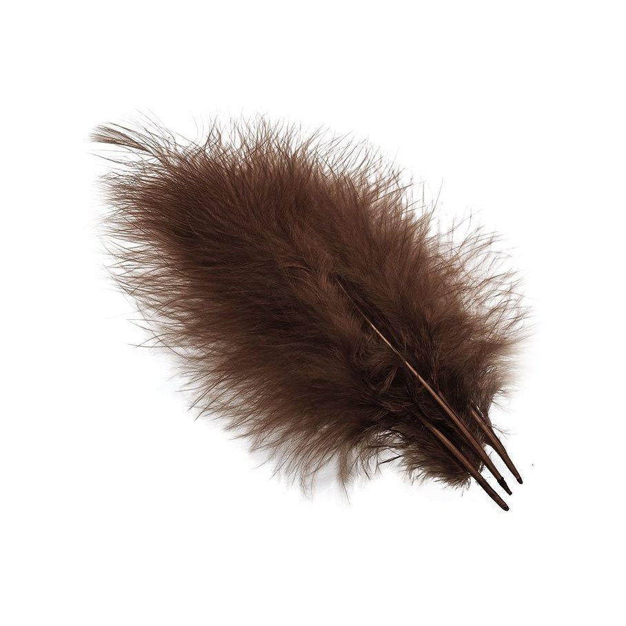 Marabou Plumes BRUN / EN STL