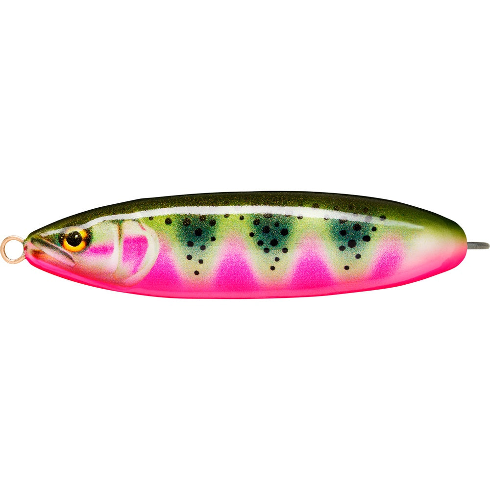 Minnow Spoon Vass, Vasskyddat Bete ARTISTIC RAINBOW / 8 CM / 22 GRAM