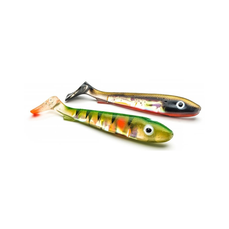 McRubber Flash 21 cm 2-pack SHINER OCH PERCH / 21CM / 88G