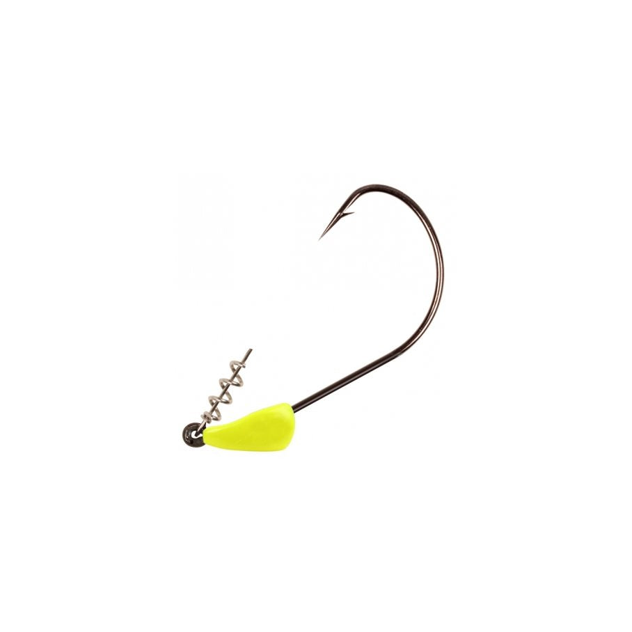 Triple S Jighead YELLOW / VIKT 15 G & STORLEK 2/0