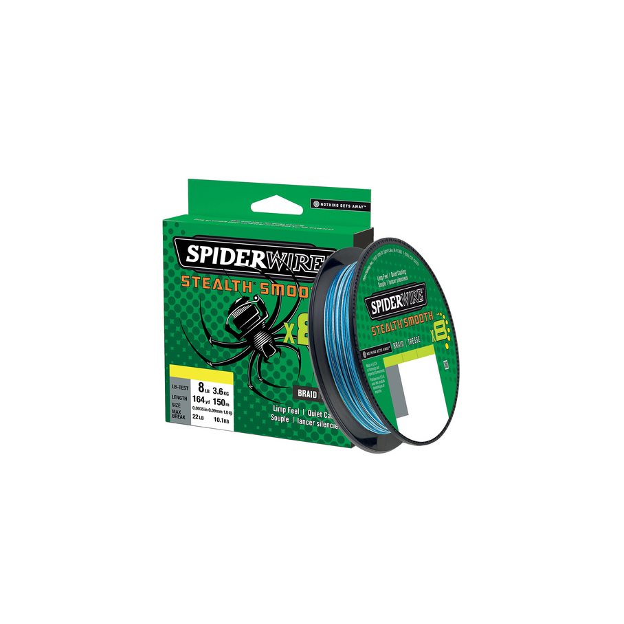 150 m Flätlina Blue Camo BLUE CAMO / 0,11 MM