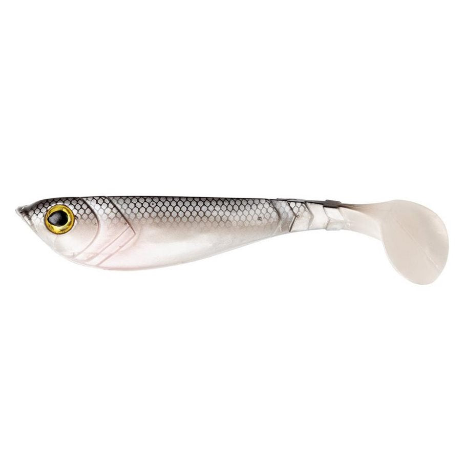 Pulse Shad 8 cm 4st WHITE FLASH / EN STL