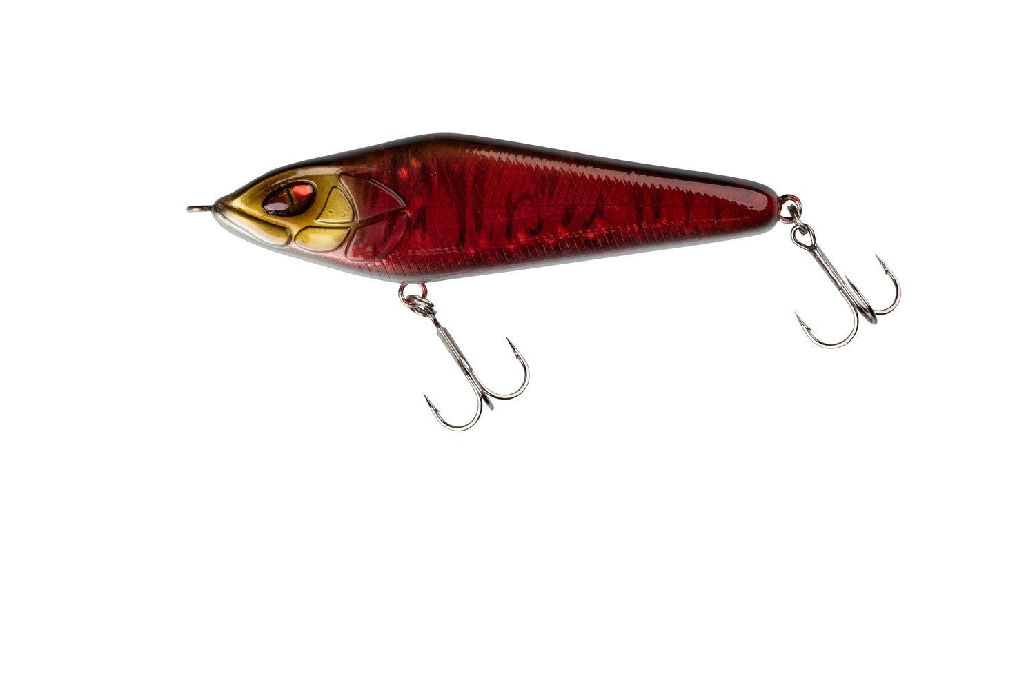 Prorex Lazy Jerk SS 120 mm Jerkbait LAZER RED / 12 CM
