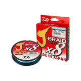 J-Braid X8 Grand 135 m Flätlina Blå BLÅ / 0,20 MM