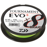 Tournament Braid X8 Flätlina 135 m CHARTREUSE / 0,18 MM