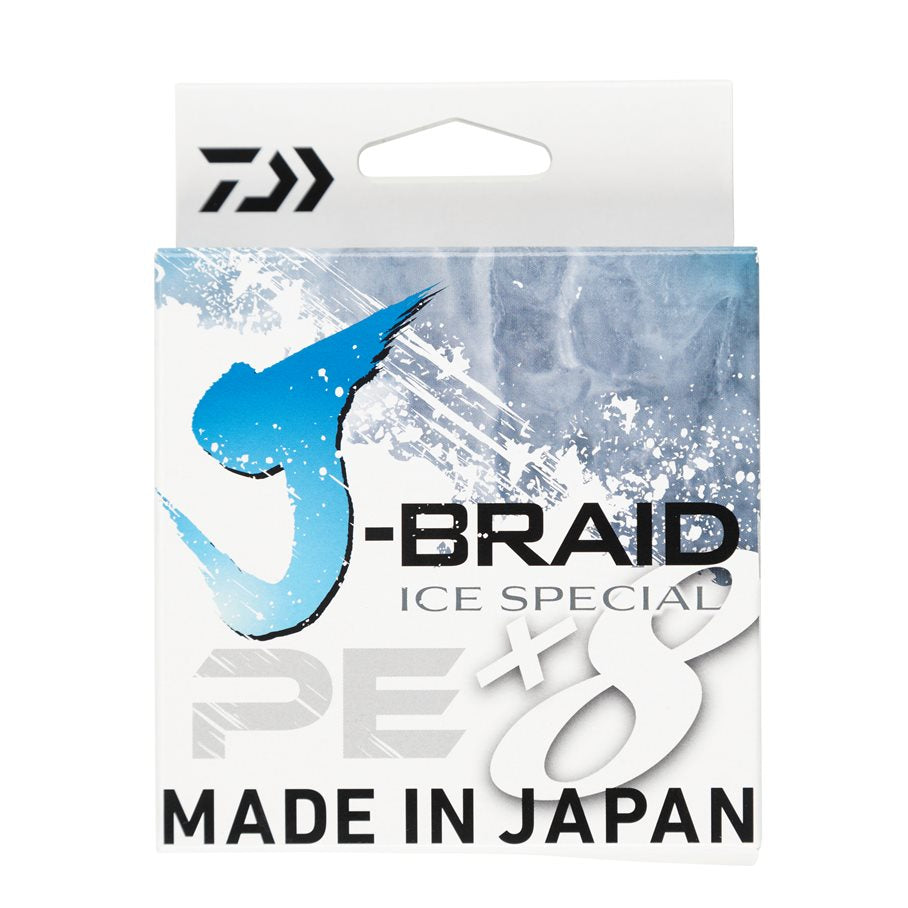 J-Braid Ice X8E Flätlina 50 m 0,10 MM