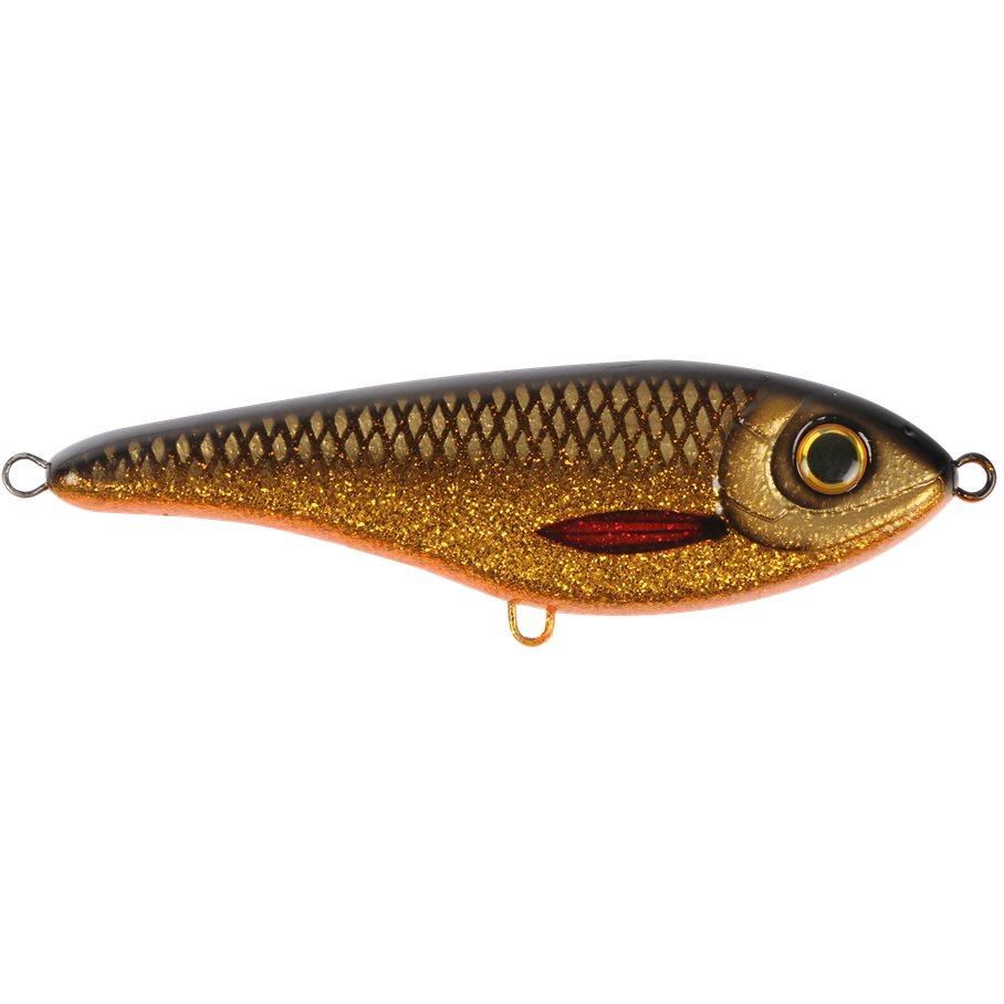 Buster Jerk II 12 cm Suspending Jerkbete GOLDEN ROACH / 12 CM / 37 GRAM