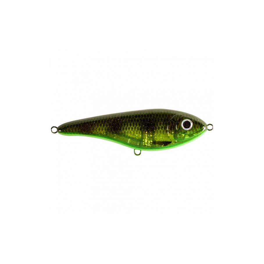 Buster Jerk II 12 cm Suspending Jerkbete OLIVE SPOTTED BULLHEAD / 12 CM / 37 GRAM