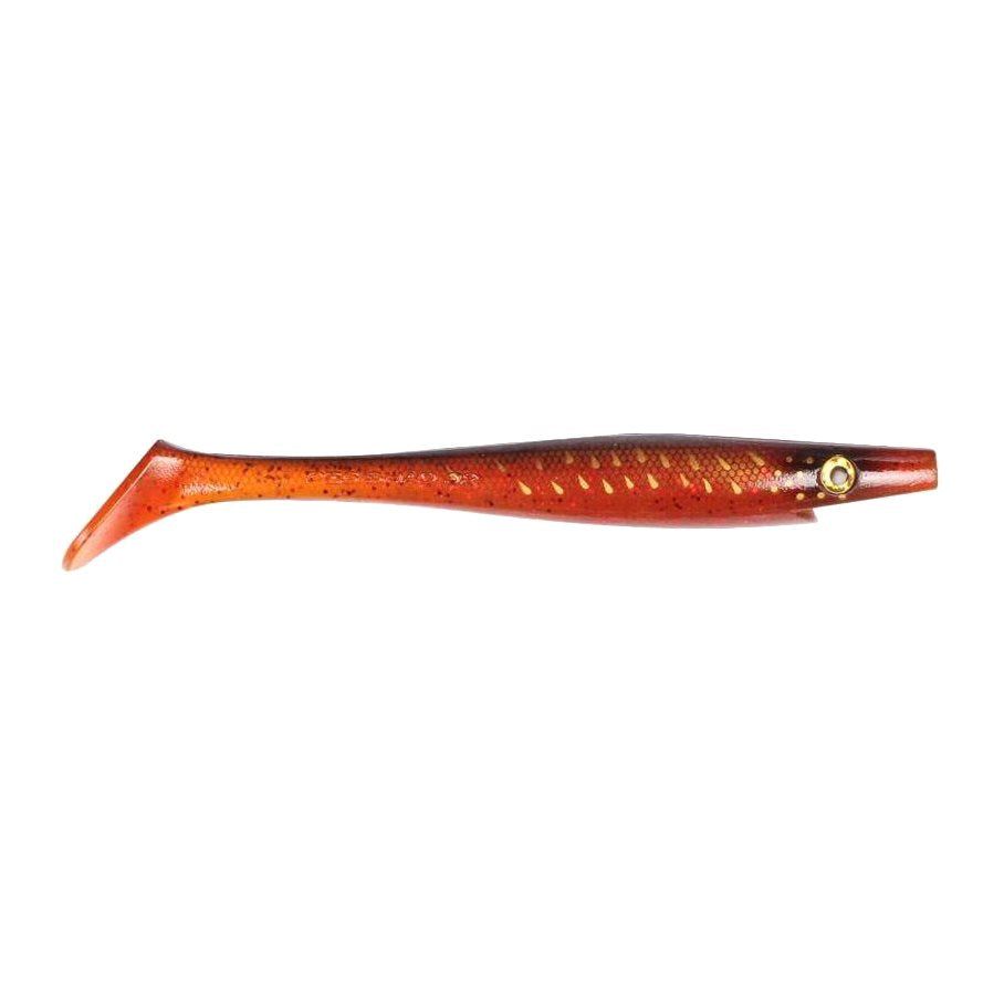 Pig Shad Junior 20 cm 50 g 1 styck RED MOTOROIL PIKE UV / 20 CM / 50 GRAM