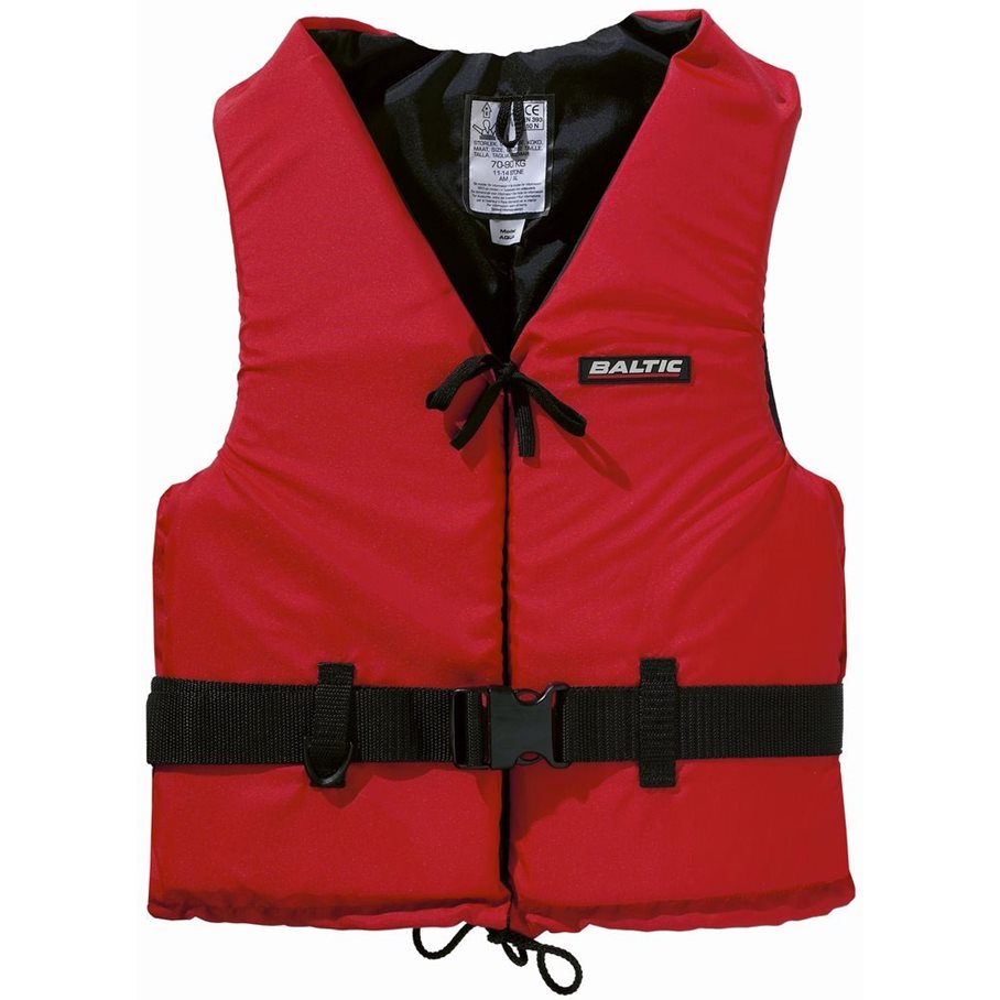 Aqua Flytväst RÖD / XL 90+KG