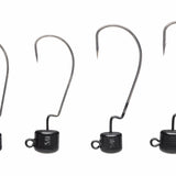 NED EWG Jighead MATT BLACK / VIKT 10 G & STORLEK 5/0