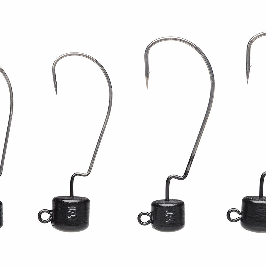 NED EWG Jighead MATT BLACK / VIKT 5 G & STORLEK 3/0