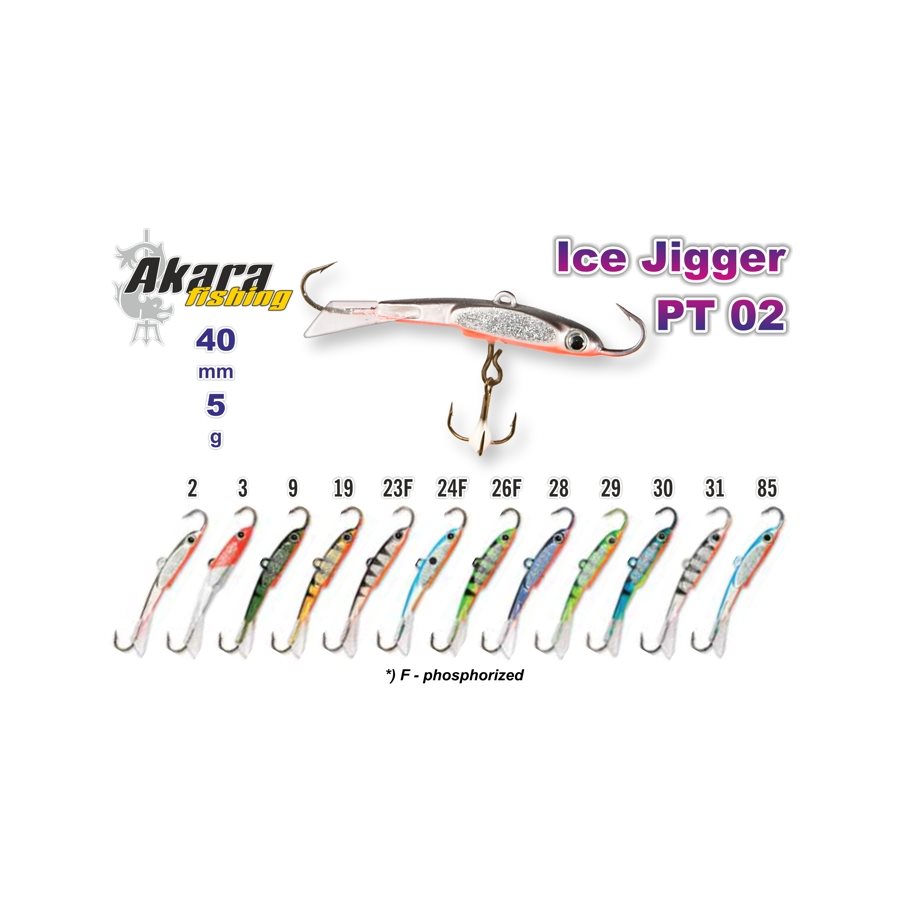 Ice Jigger Pro 02 Balansjigg, 40 mm, 5 g 85 / EN STL