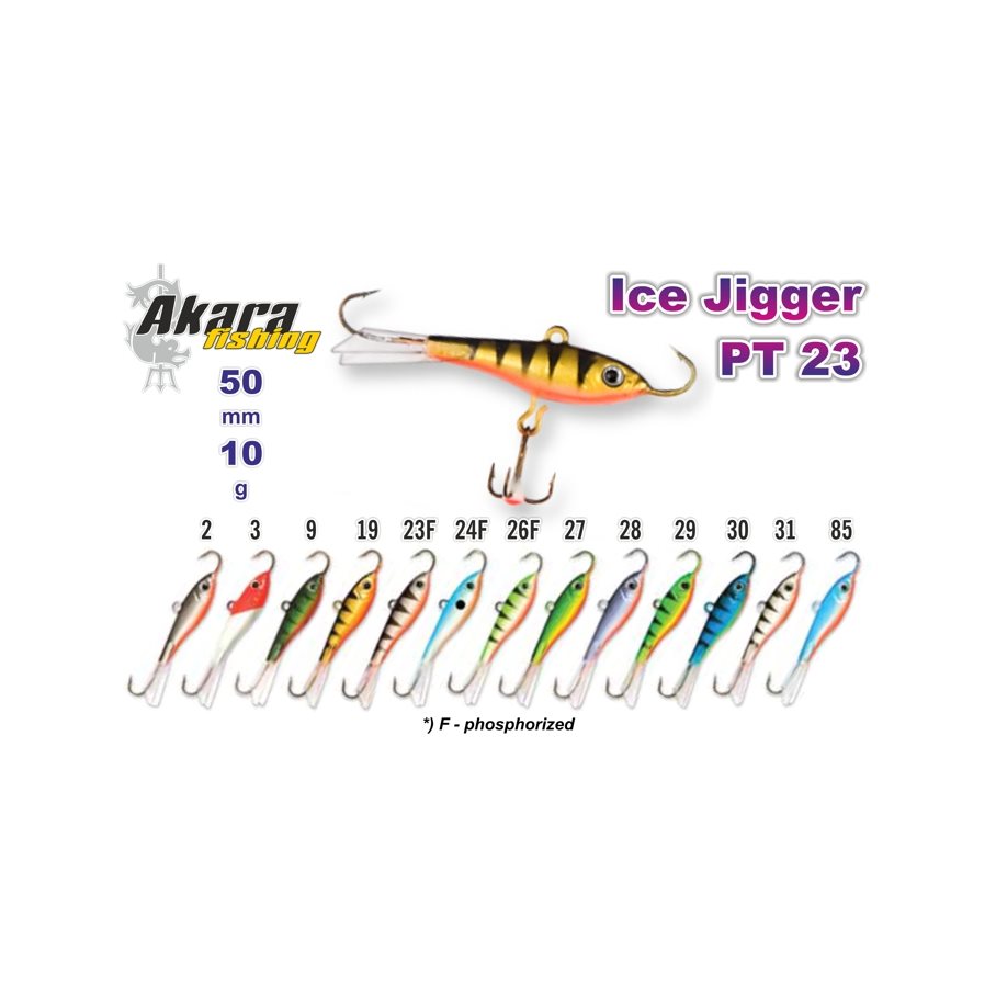 Ice Jigger Pro 23, 50 mm, 10 g 23 / EN STL