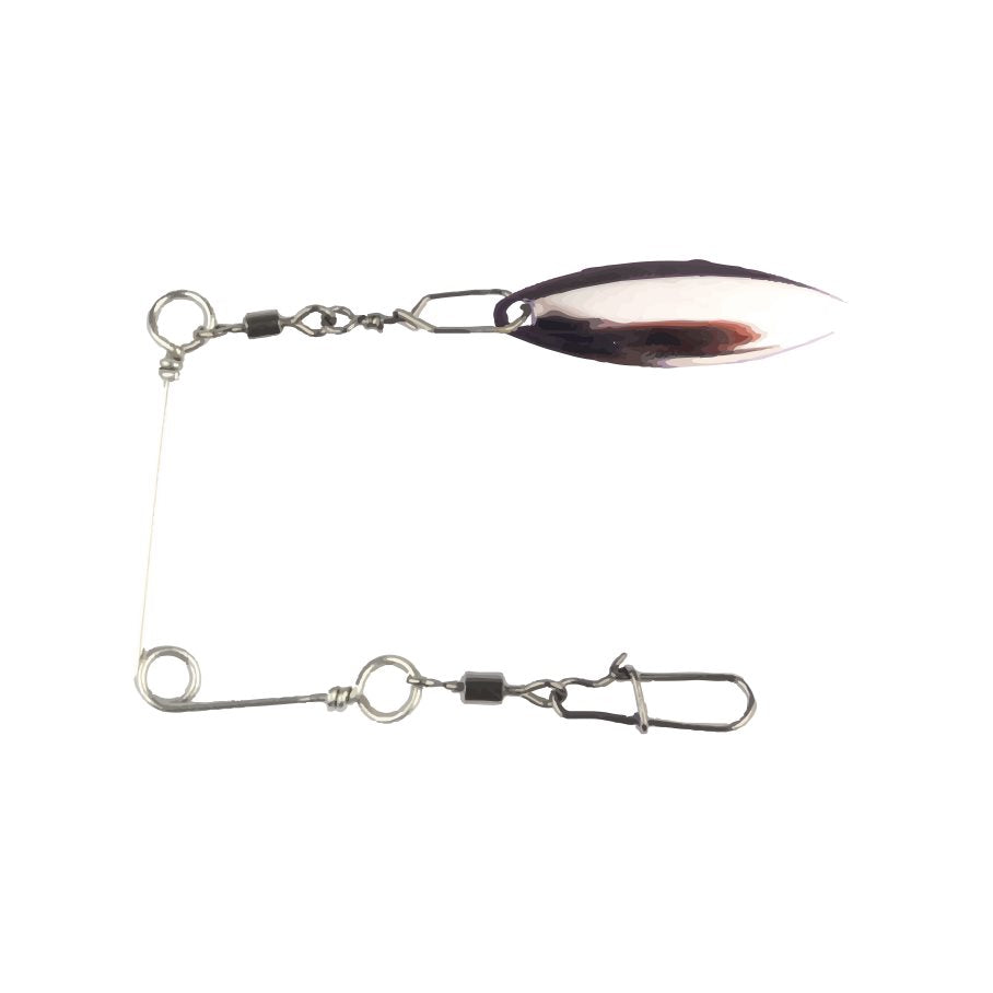 Spinner Rig Perch WILLOW SILVER / EN STL