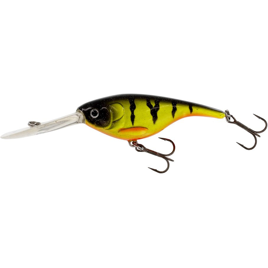 Baby Bite Deeprunner 6,5 cm Wobbler FIRE PERCH / EN STL