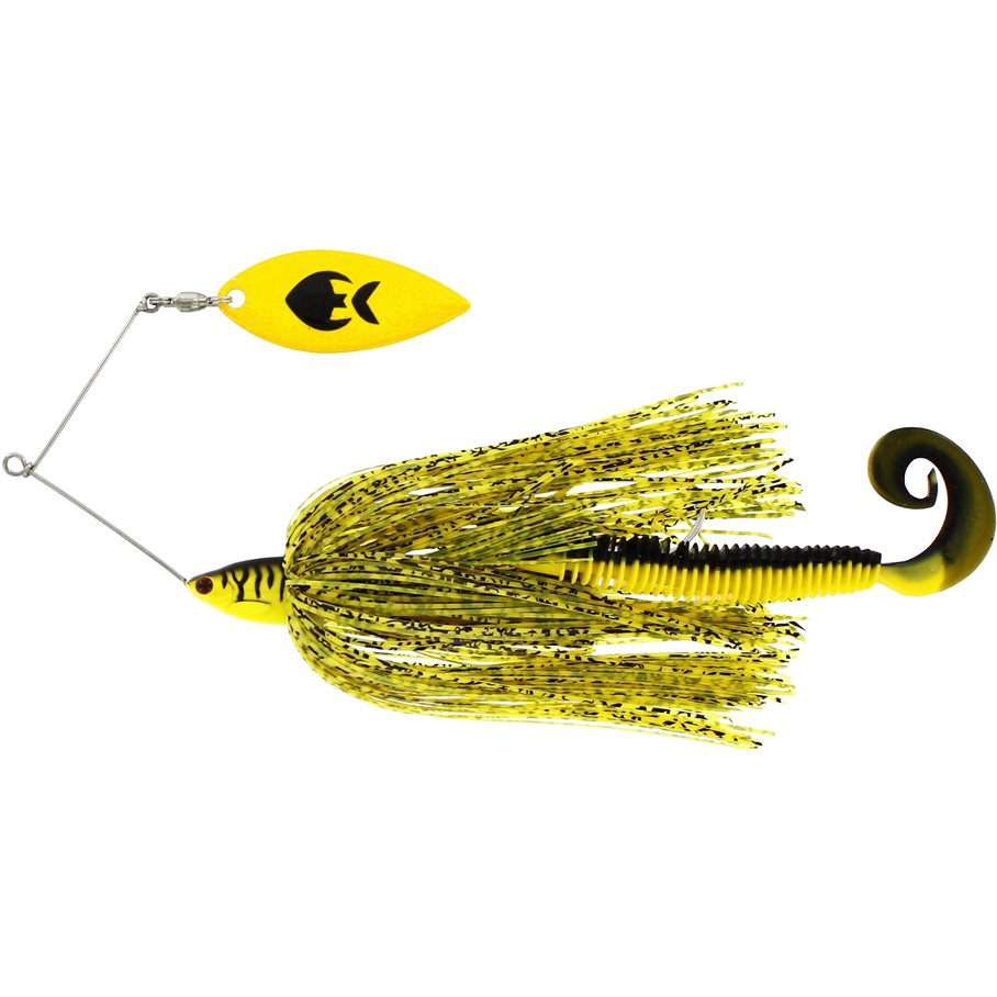 Monster Vibe 45 g Spinnerbait YELLOW TIGER / EN STL