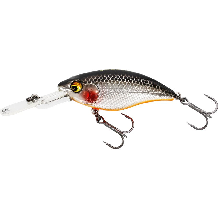Buzzbite Crankbait 5 cm 6 g Suspending Wobbler STEEL SARDINE / EN STL