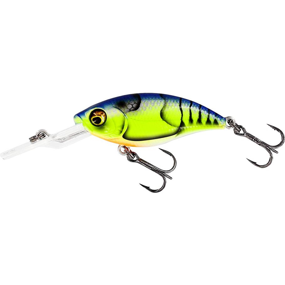Buzzbite Crankbait 5 cm 6 g Suspending Wobbler CHARTREUSE BLUE CRAW / EN STL