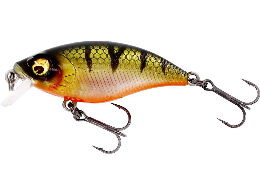 Buzzbite SR Crankbait 5 cm 6 g Low Floating Wobbler BLING PERCH / EN STL