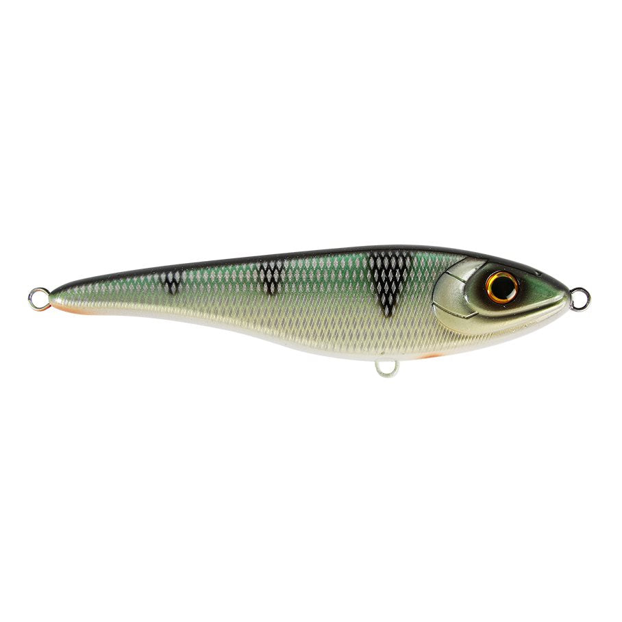 Big Bandit Slow Sink Jerkbete NATURAL PERCH / LÄNGD 195 MM & VIKT 98 G