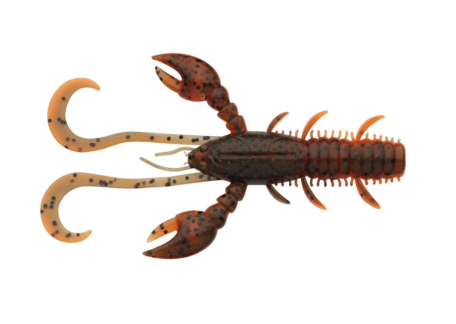 Pulse Hollow Body Craw BROWN ORANGE / 10 CM