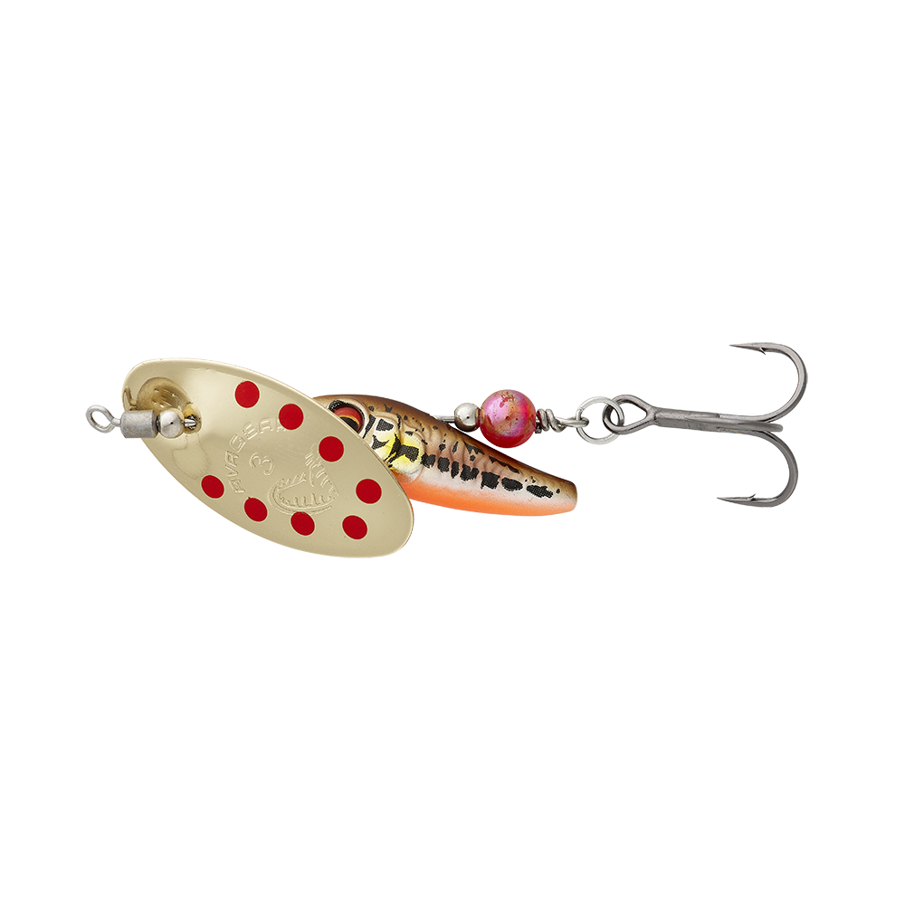 Sticklebait Spinner GOLD RED / STL 3
