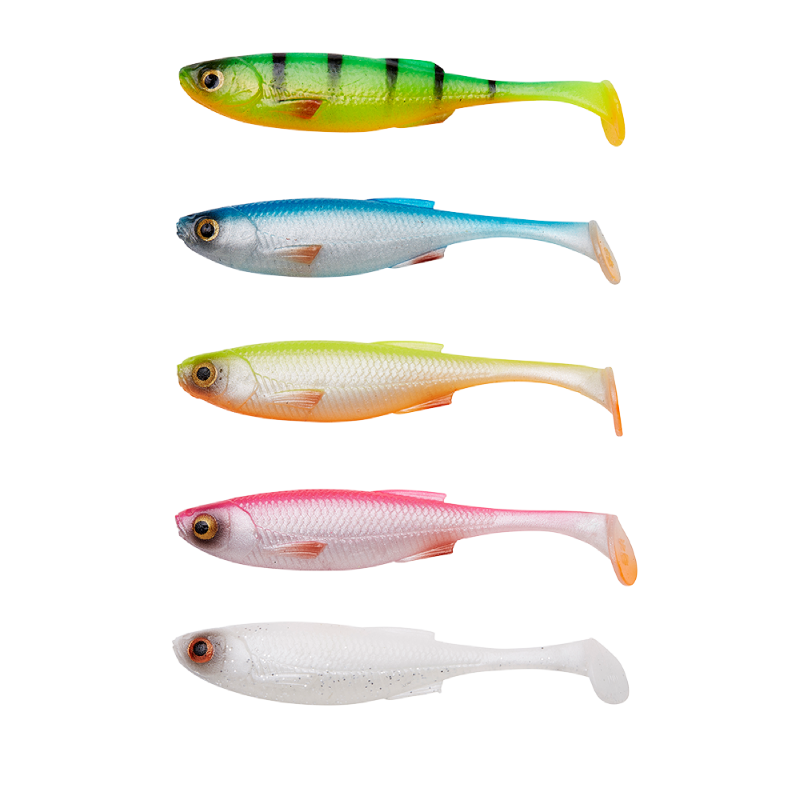 Craft Shad Mix 5-pack DARK WATER MIX / 72 MM