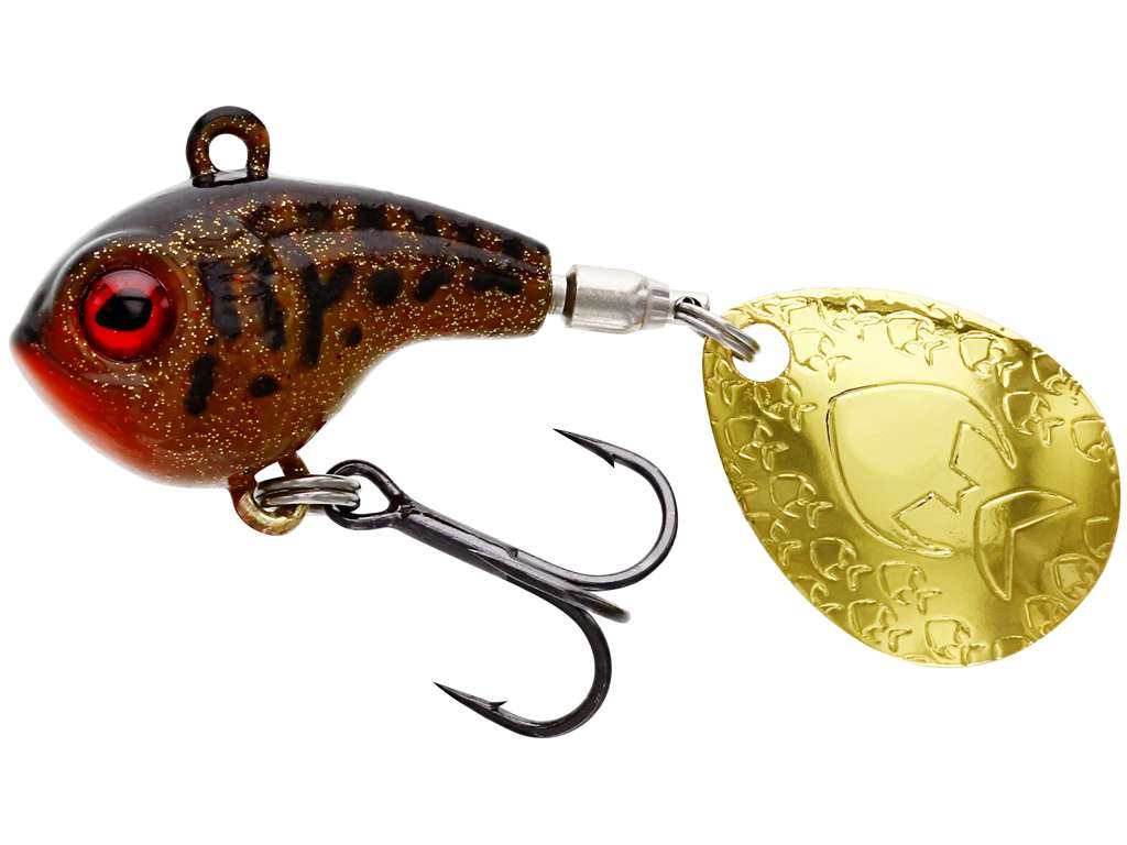 Dropbite Spin Tail Jig MOTOROIL BURBOT / 3,2 CM OCH 12 GRAM