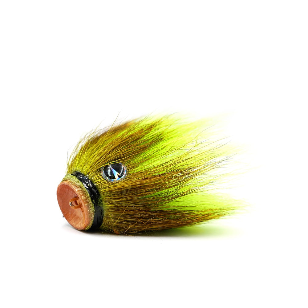 Mustache Rig Shallow CHARTREUSE / 22 G