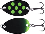 Fidusen Skeddrag BLACK GREEN DOTS / 3,2 CM OCH 2,8 GRAM