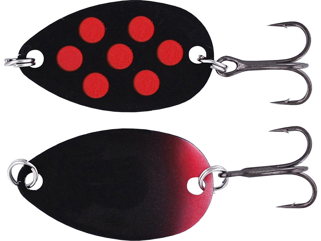 Fidusen Skeddrag BLACK RED DOTS / 3,2 CM OCH 2,8 GRAM
