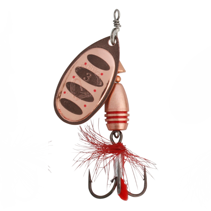 Rotex Spinner KOPPAR / STORLEK 4, 11 GRAM