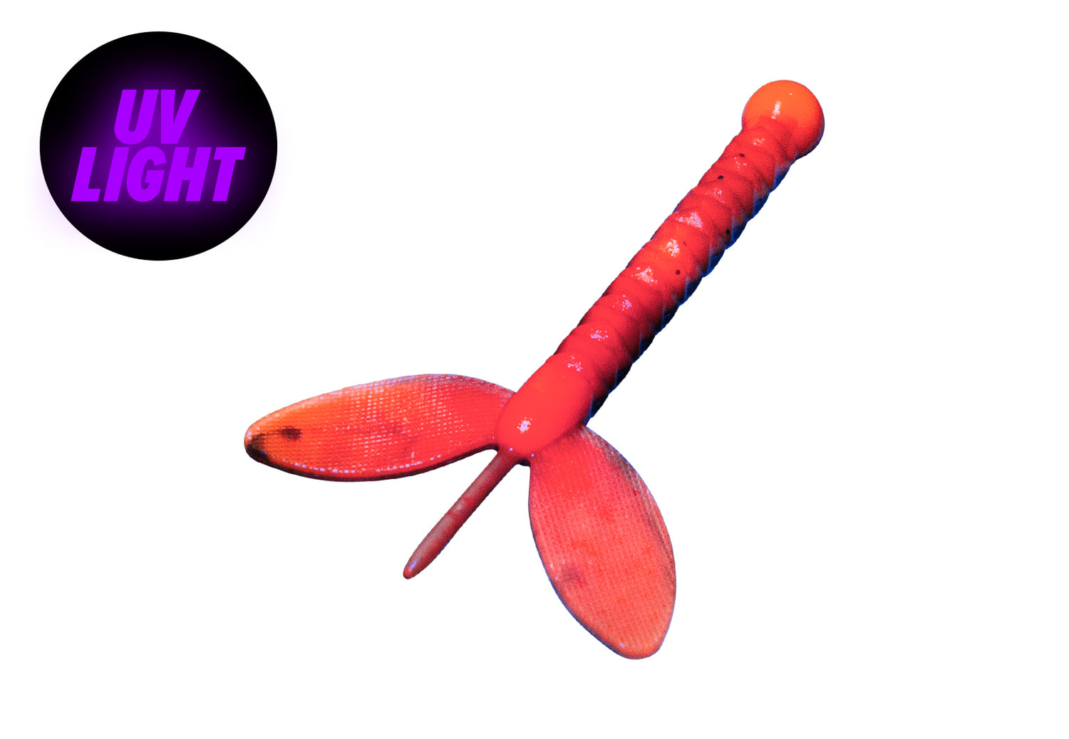 NATC Priness Dragonfly 6-pack UV BROWN CRAW / 9CM / 4,5G