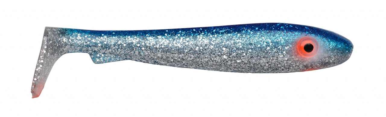 McRubber Junior 2-pack BLUE SILVER GLITTER / 17CM / 47G