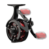 Descent Ice Reel 2.7 LH Gen 2 Aluminium Spool BLACK/RED / 2,7 VÄNSTER VEV