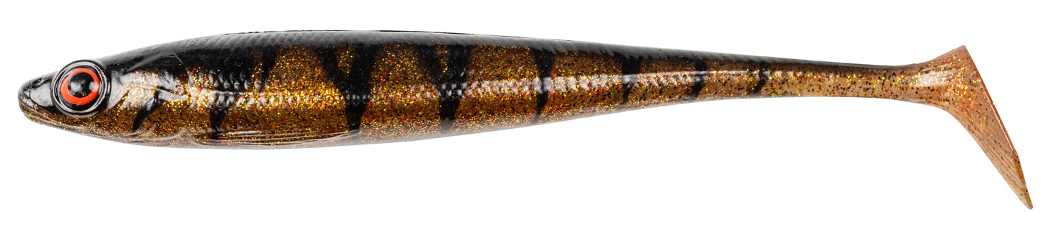 PX Duckfin Shad 2.0 MOTOROIL BURBOT / 20 CM / 45 GRAM